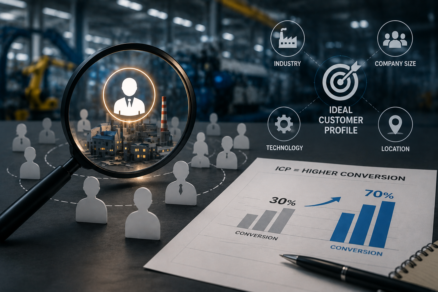 ICP strategy for industrial sales — ideal customer profile