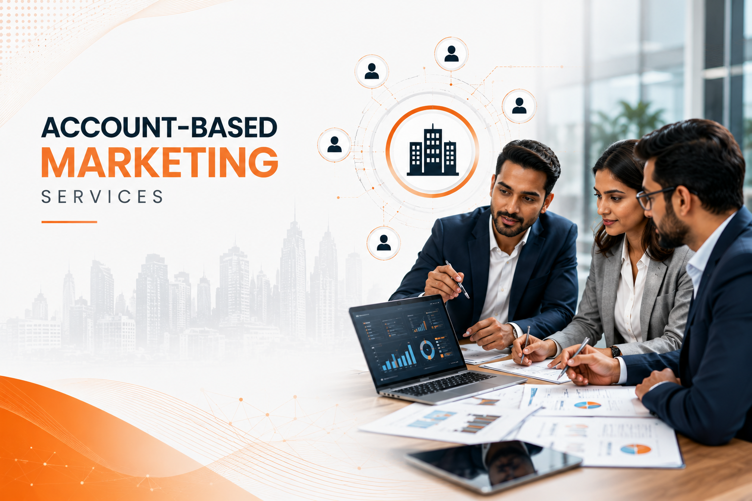 Account-based marketing — named account targeting and stakeholder mapping